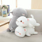 Cute White Gray Cat Plush Toys Stuffed Animal - TOY-PLU-67107 - Yangzhou kaka - 42shops