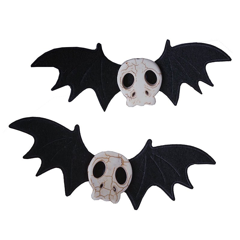 Dark Gothic Halloween Bat skull Hair Clip - TOY-PLU-134414 - Strange Sugar - 42shops