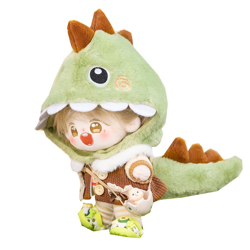 Dinosaur Doll Clothes Set For 20cm and 15cm Cotton Dolls 20176:428025