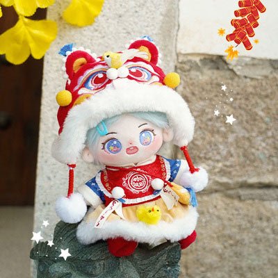Doll Clothes Year Of The Tiger Greeting Set - TOY-PLU-61806 - omodoki - 42shops