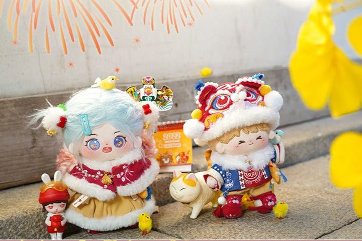 Doll Clothes Year Of The Tiger Greeting Set - TOY-PLU-61806 - omodoki - 42shops
