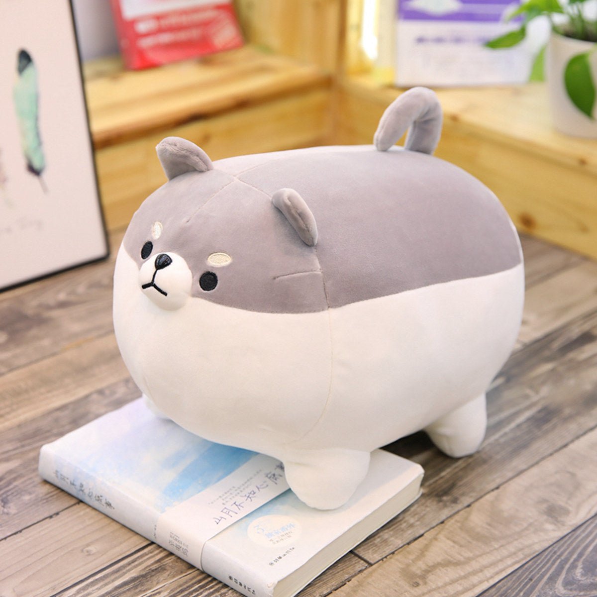 Fat Shiba Inu Pillow Plush Toy - TOY-PLU-13603 - Yangzhou dianyidianfei - 42shops