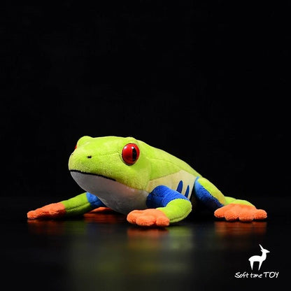 Faux Animal Red-Eyed Tree Frog Plush Doll - TOY-PLU-140801 - Soft time TOY - 42shops