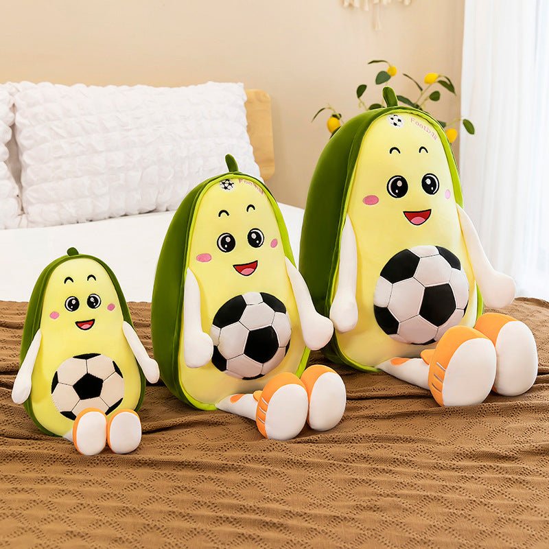 Feather Cotton Avocado Soccer Basketball Plush Toys - TOY-PLU-41101 - Linyi leyou - 42shops