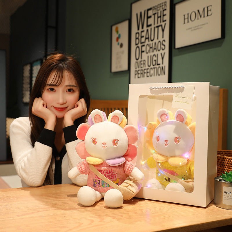 Flower Bunny Plushies Adventure Rabbit Collection - TOY-PLU-36201 - Yangzhou jiongku - 42shops