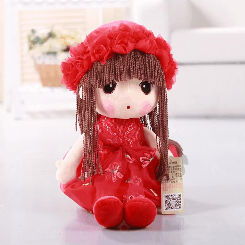 Flower Fairy Series Angel Plush Doll Rag Doll - TOY-PLU-71607 - Haoweida - 42shops