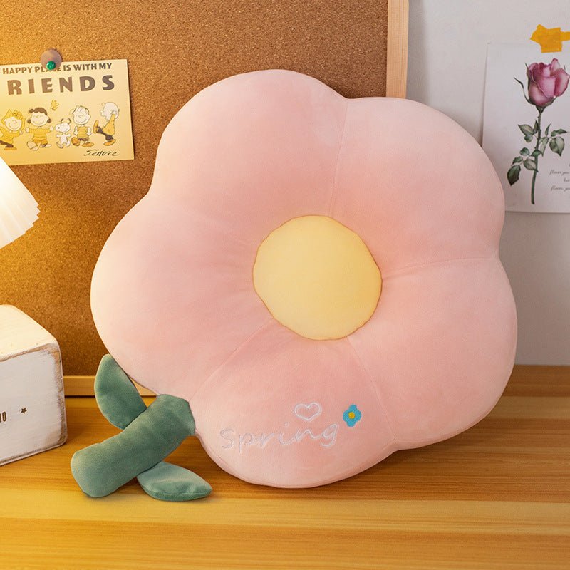 Flower Plush Throw Pillow Cushions Multicolor - TOY-PLU-97205 - Beizhiguang - 42shops