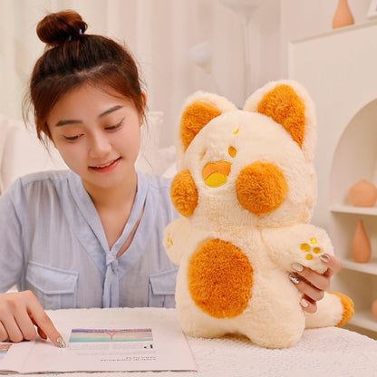 Fluffy Cat Plush Toys Multicolors - TOY-PLU-32209 - Yangzhou deshang - 42shops