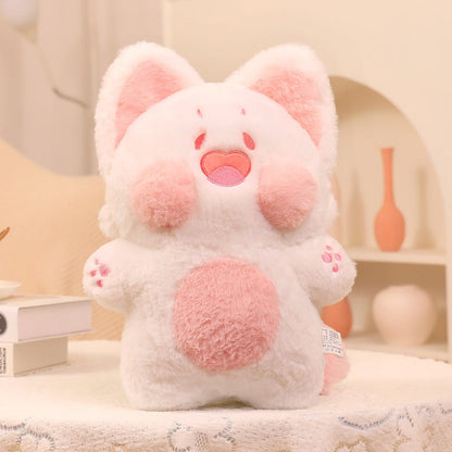 Fluffy Cat Plush Toys Multicolors - TOY-PLU-32205 - Yangzhou deshang - 42shops