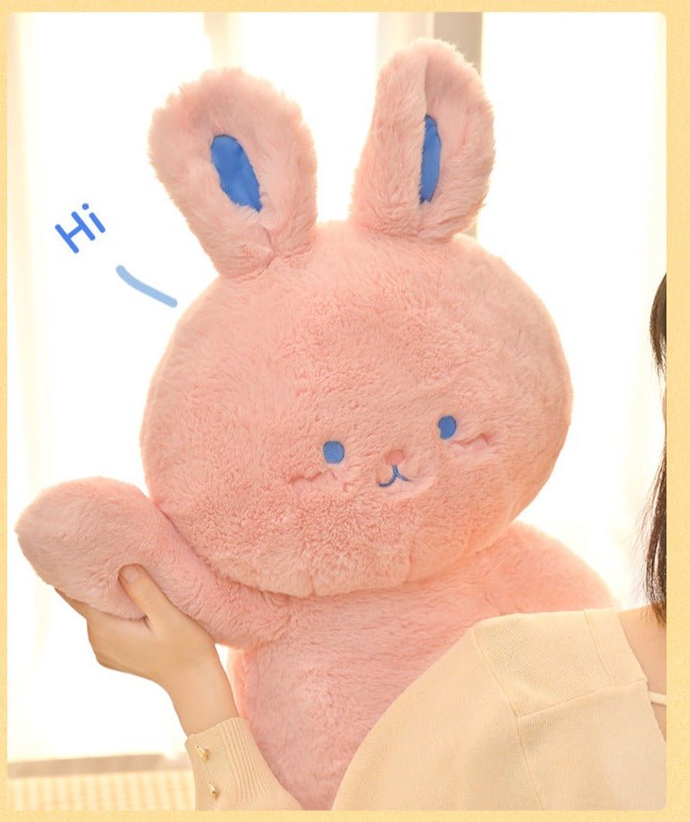 Fluffy Pink Bunny Plush Toys - TOY-PLU-13702 - Dongguan yuankang - 42shops