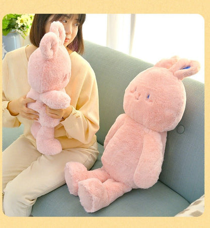 Fluffy Pink Bunny Plush Toys - TOY-PLU-13701 - Dongguan yuankang - 42shops
