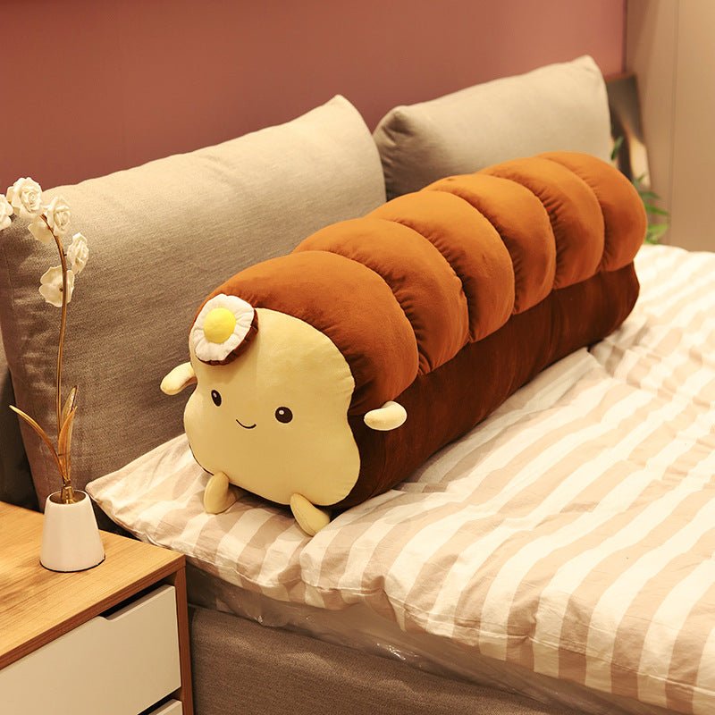 Fluffy Toasted Bread Sliced Egg Plushie Stuffed Toy Collection - TOY-PLU-53610 - Yangzhoumengzhe - 42shops