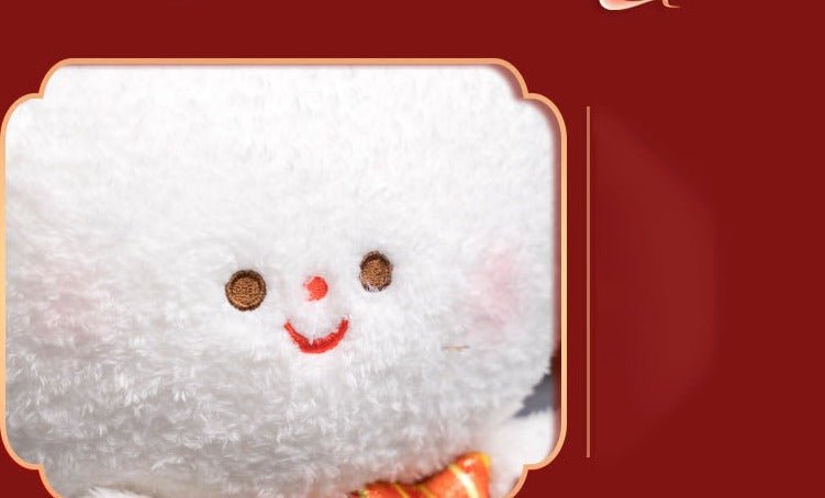 Fluffy White Bunny Plush Toys - TOY-PLU-22916 - Yangzhou yile - 42shops