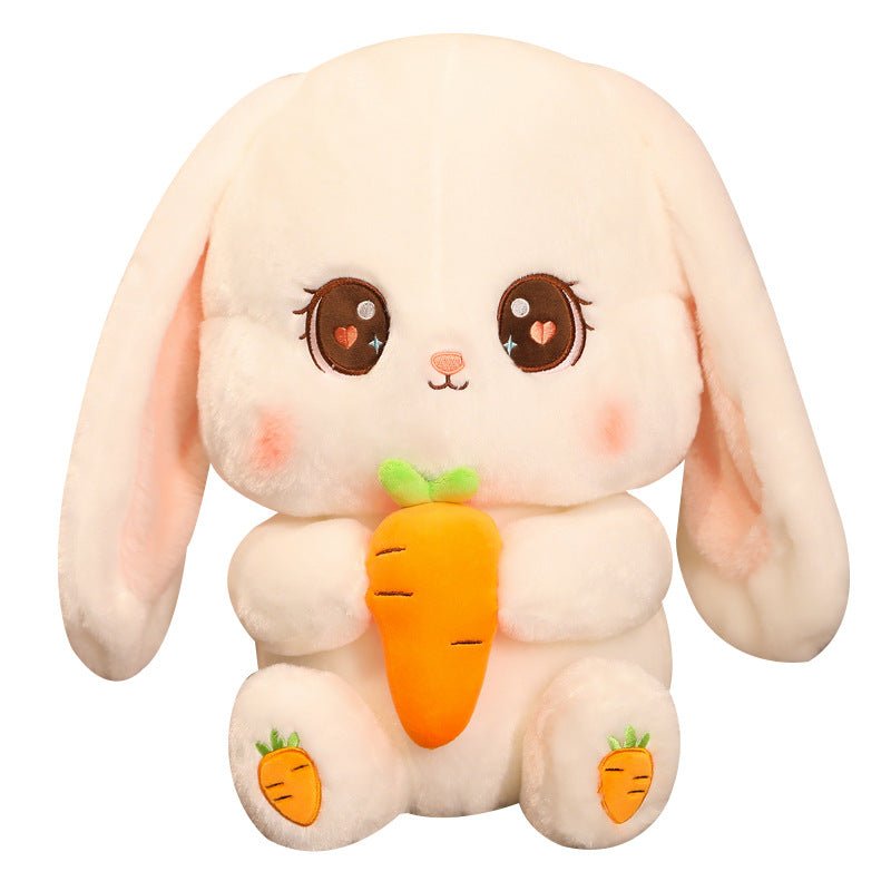 Fluffy White Bunny Plush Toys Stuffed Animals - TOY-PLU-26001 - Yiwu xuqiang - 42shops