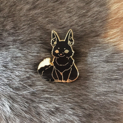 Fox Couple Metal Badge Brooch Furry Merchandise 7216:418457 7216:418457