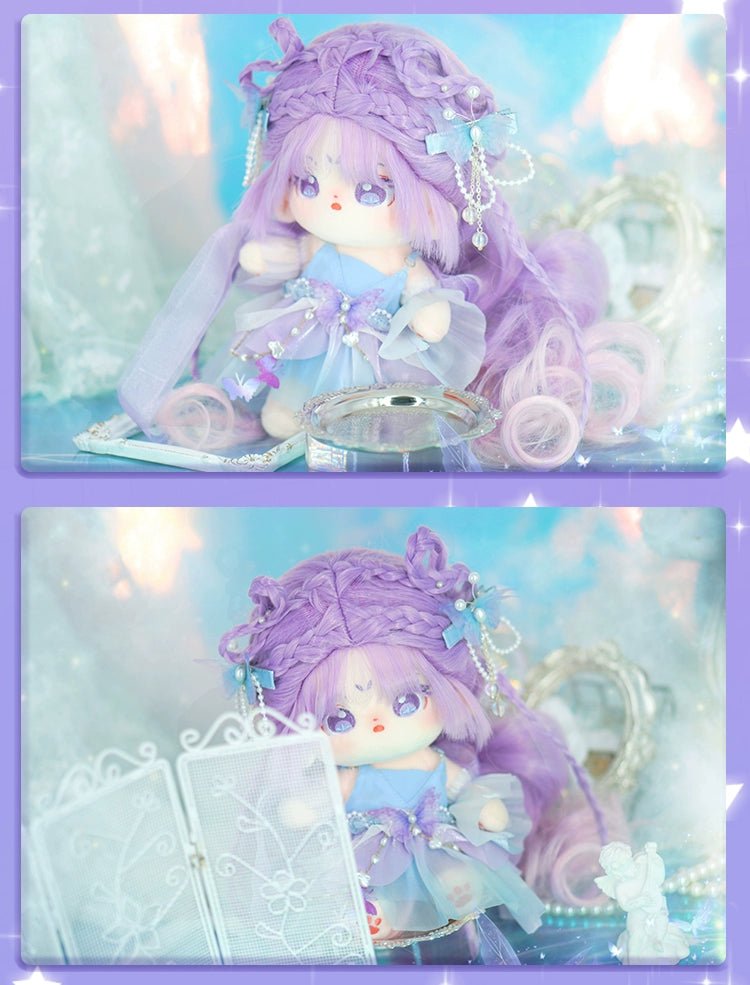 Fox Fairy Purple Hair Naked Doll Fairy Doll Clothes 21368:419695