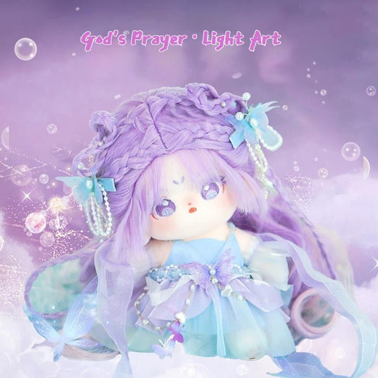 Fox Fairy Purple Hair Naked Doll Fairy Doll Clothes 21368:419687
