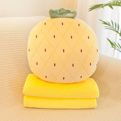 Fruity 3 In 1 Blanket Plush Pillow Hand Warmer - TOY-PLU-61605 - Gongjulipin - 42shops
