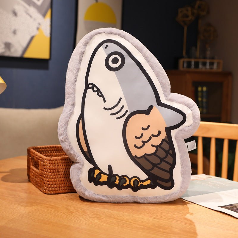 Funny Shark Plush Toys Various Spoof Shark Plushie Pillow - TOY-PLU-31202 - yangzhouyile - 42shops