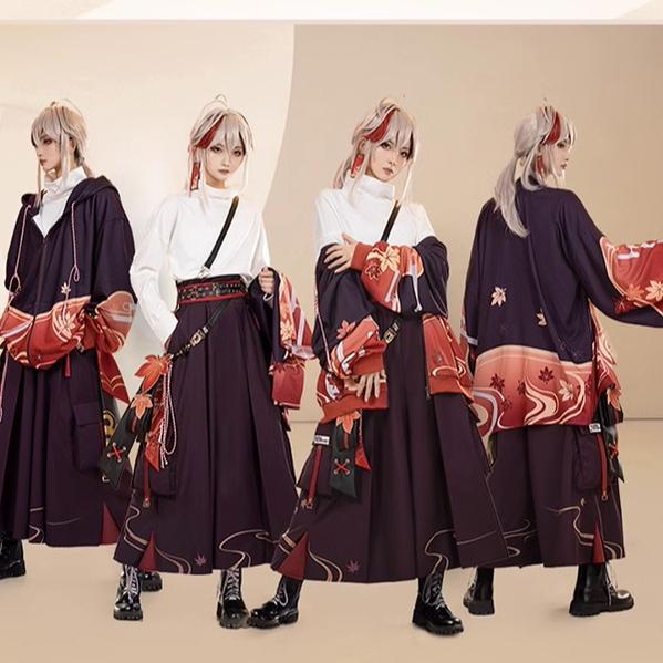 Genshin Cos Kaedehara Kazuha Cosplay Set Casual Fashion Men - COS-CO-20307 - MIAOWU COSPLAY - 42shops