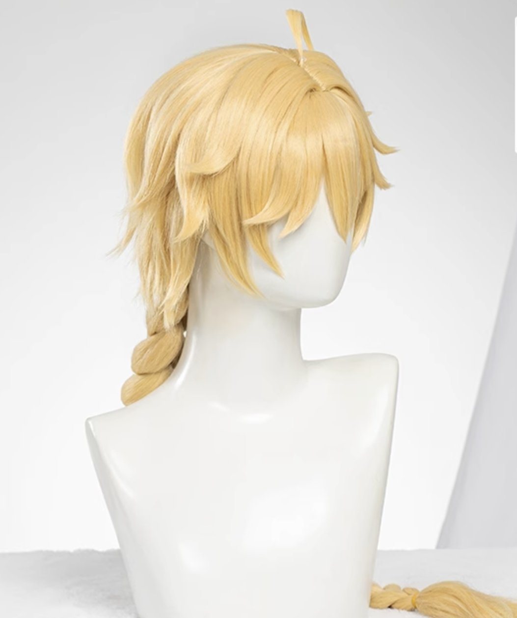 Genshin Impact Aether Light Yellow Cosplay Wig 42shops