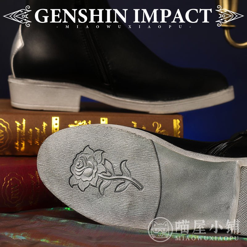 Genshin Impact Albedo Cosplay Shoes - COS-SH-11901 - MIAOWU COSPLAY - 42shops