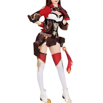 Genshin Impact Amber Cosplay Costume Anime Suit (pre-order / L M S XL) 15336:375013