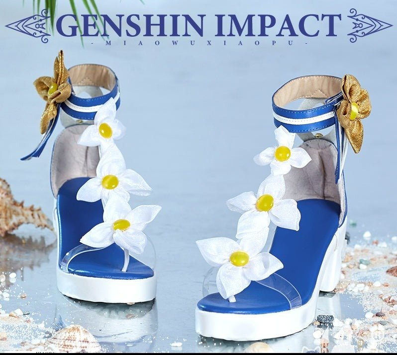 Genshin Impact Barbara Cosplay Shoes 15490:351639