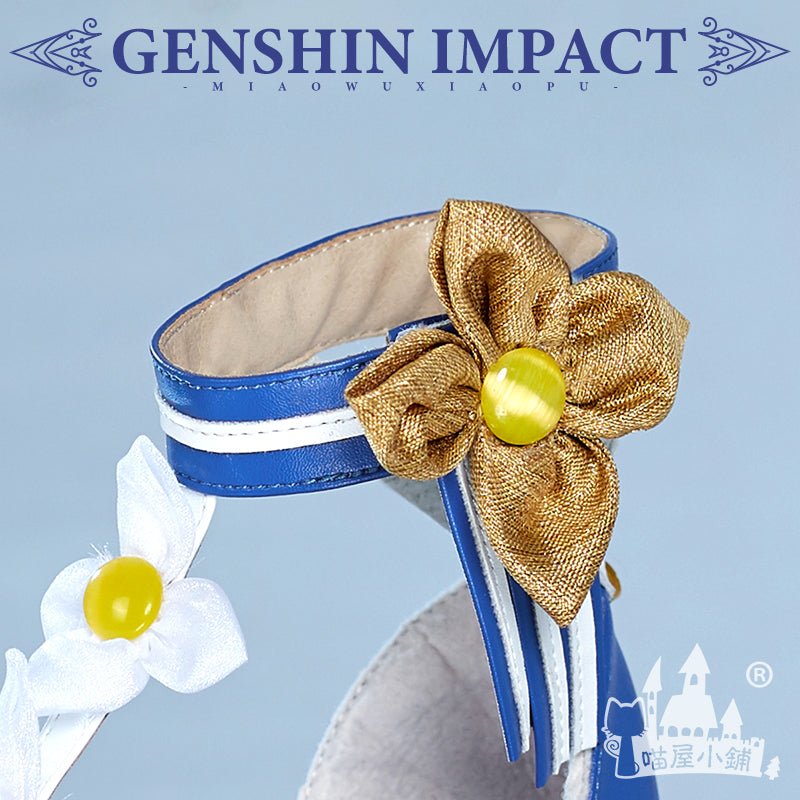 Genshin Impact Barbara Cosplay Shoes 15490:351637