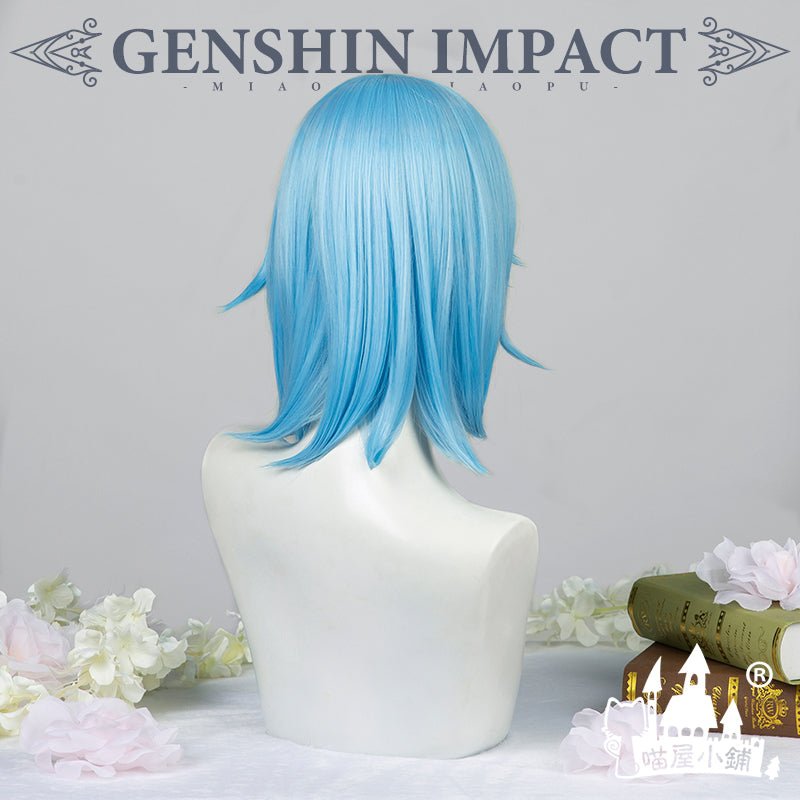 Genshin Impact Eula Blue Cosplay Wig - COS-WI-12001 - MIAOWU COSPLAY - 42shops