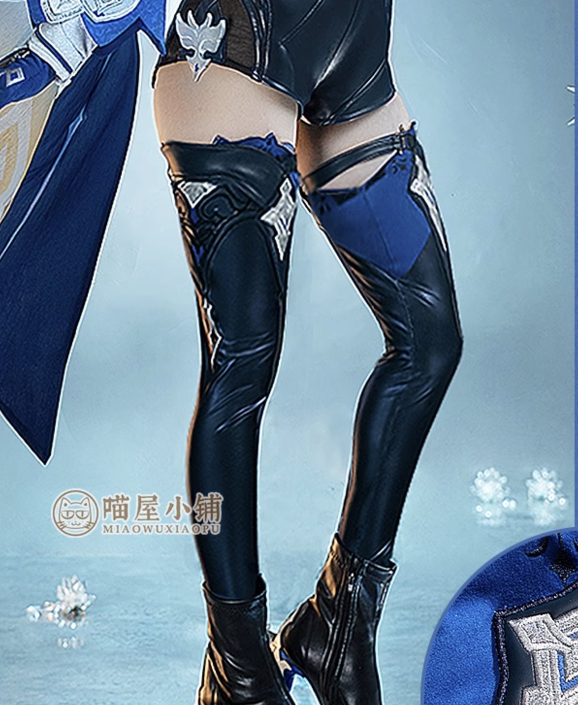 Genshin Impact Eula Cosplay Costume Anime Suit 15418:375107