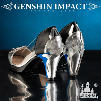 Genshin Impact Eula Cosplay Shoes Anime Props 15440:375167