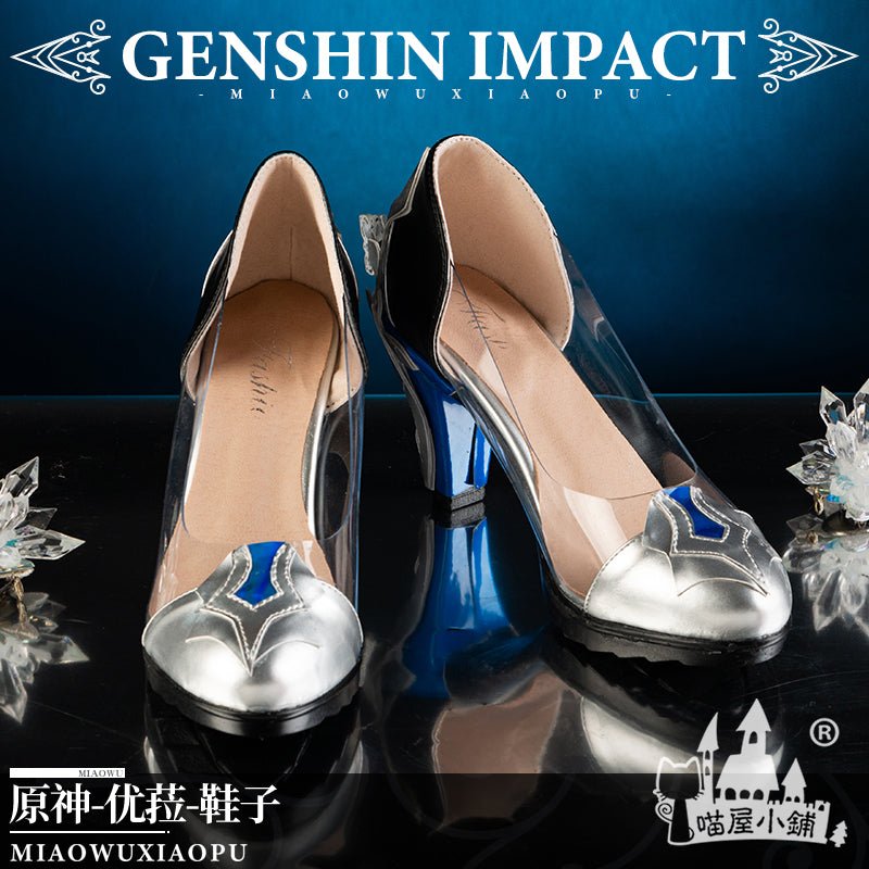 Genshin Impact Eula Cosplay Shoes Anime Props (pre-order / 36 37 38 39) 15440:375165