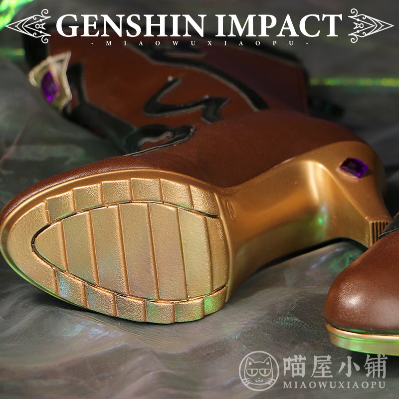 Genshin Impact Fischl Cosplay Shoes Clothing Accessories 15402:336785