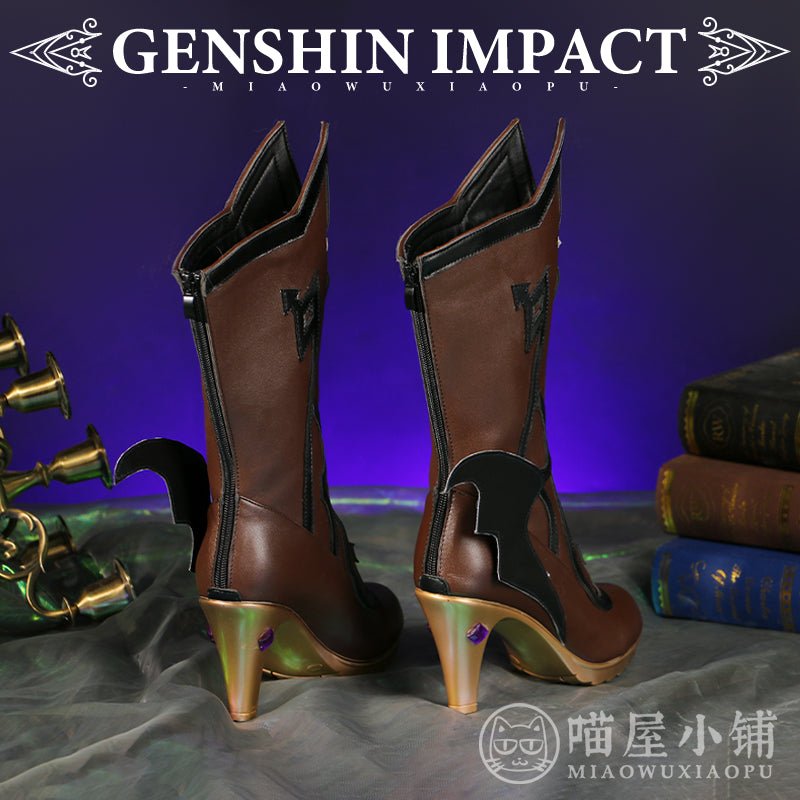 Genshin Impact Fischl Cosplay Shoes Clothing Accessories 15402:336781