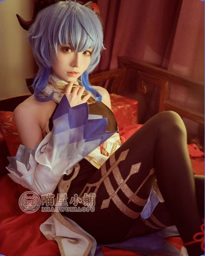 Genshin Impact Ganyu Cosplay Anime Game Costume Female 15356:374855