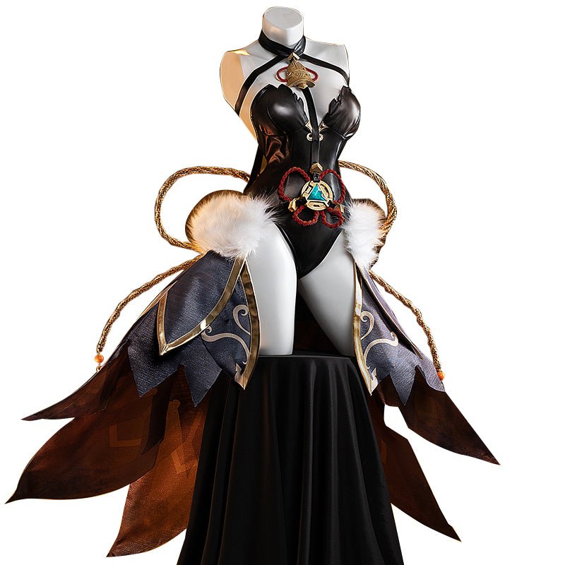 Genshin Impact Ganyu Cosplay Costume Anime Suit 15436:375131