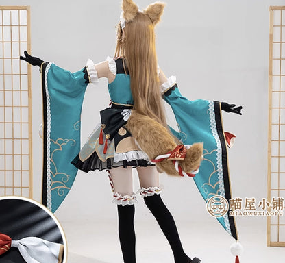 Genshin Impact Gorou Cosplay Costume Anime Suit 18684:352281