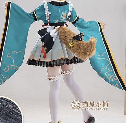 Genshin Impact Gorou Cosplay Costume Anime Suit 18684:352283