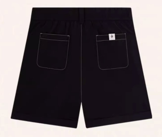 Genshin Impact Hu Tao Black Brown Shorts (black / 2XL L M S XL XS) 13742:316507