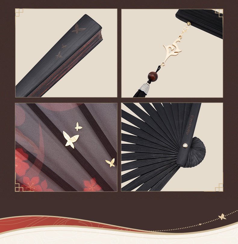 Genshin Impact Hu Tao Theme Impression Series Folding Fan - TOY-ACC-47201 - GENSHIN IMPACT - 42shops