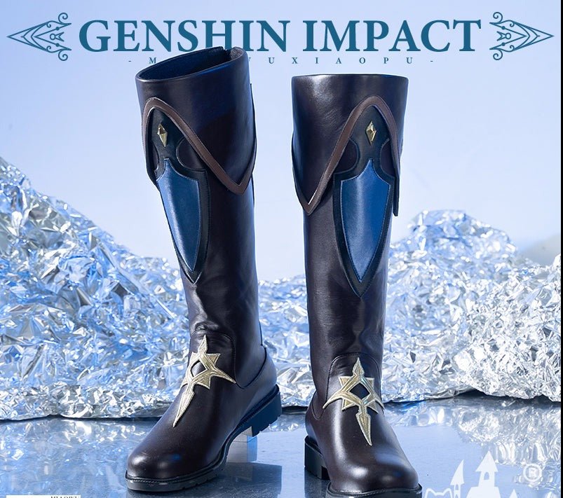 Genshin Impact Kaeya Cosplay Shoes Boots 18706:338409