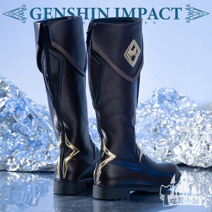 Genshin Impact Kaeya Cosplay Shoes Boots 18706:338405