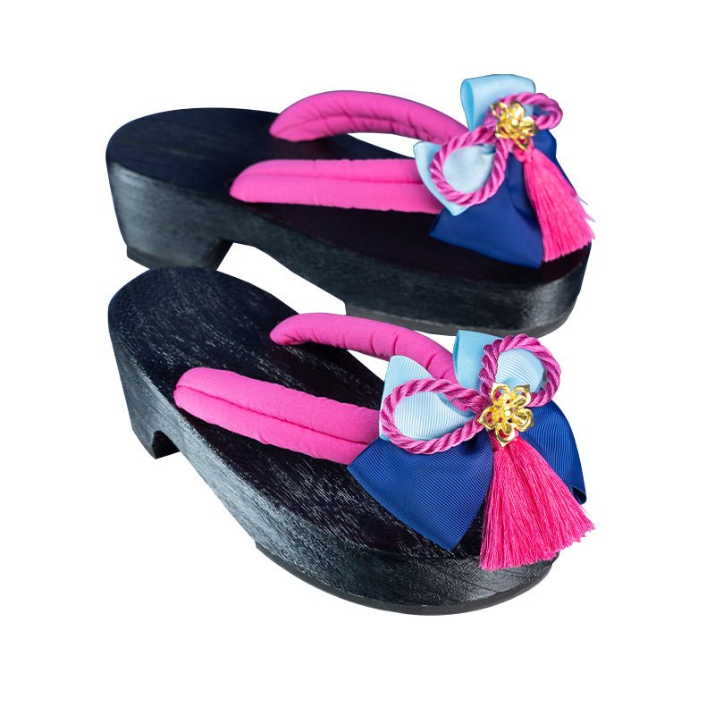 Genshin Impact Kamisato Ayaka Female Cosplay Shoes Anime Clogs 15454:375335 15454:375335