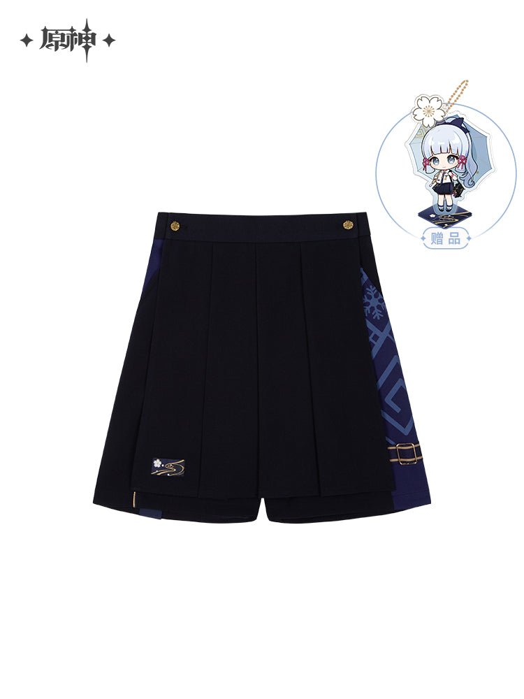 Genshin Impact Kamisato Ayaka Impression Black Shorts (2XL 3XL L M S XL XS) 16830:427781