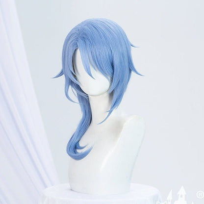 Genshin Impact Kamisato Ayaka Light Blue Cosplay Wig 18720:453429