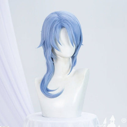 Genshin Impact Kamisato Ayaka Light Blue Cosplay Wig 18720:453431