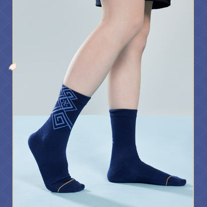Genshin Impact Kamisato Ayaka Themed Triple Pack Socks 17652:427501