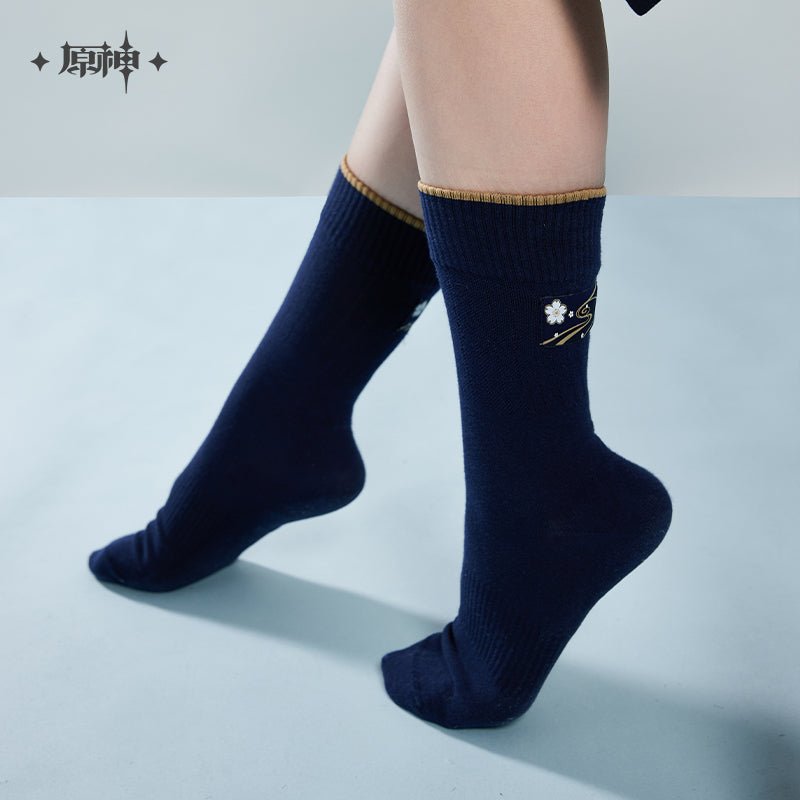Genshin Impact Kamisato Ayaka Themed Triple Pack Socks 17652:427497