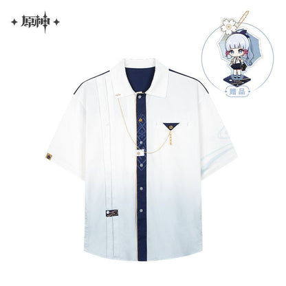 Genshin Impact Kamisato Ayaka White Short Sleeved Shirt - TOY-ACC-50501 - GENSHIN IMPACT - 42shops